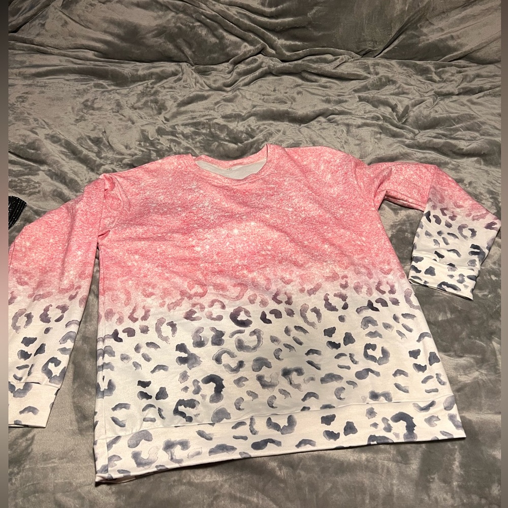Lightweight Silky Sweatshirt sz L